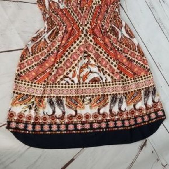NWT Enfocus Studio Orange Paisley Dress - Picture 5 of 5